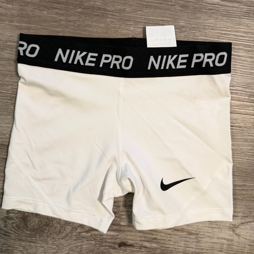 Nike Black and White Athletic Shorts